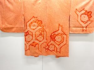 本総絞り　亀甲に万寿菊模様絵羽織